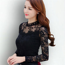 Load image into Gallery viewer, Fashionable O-Neck Leisure Lace top